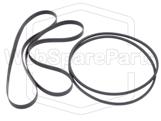 Kit cinghie ricambio per doppia piastra cassette Grundig CCF-21