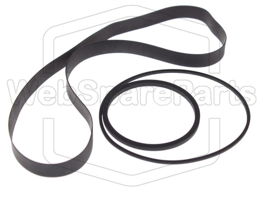 Kit cinghie ricambio per videoregistratore a cassetta Thorn Fergunson 8925