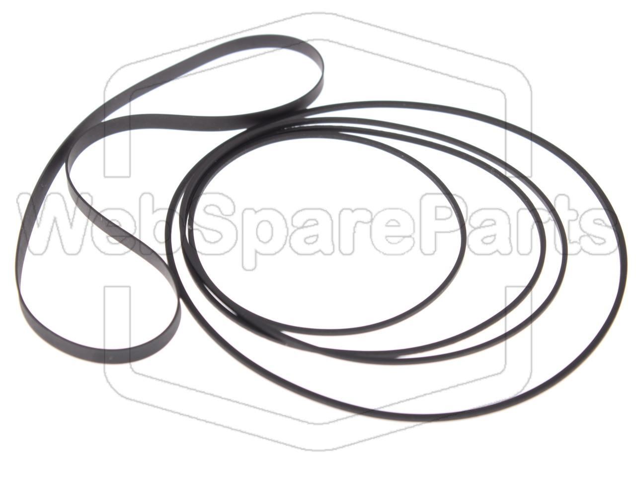 Kit cinghie per piastra a cassette stereo Kenwood KX-706