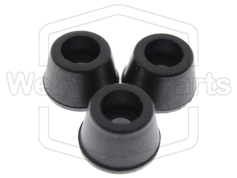 Round Rubber Foot With Ø3.2mm Base Ø11.5mm