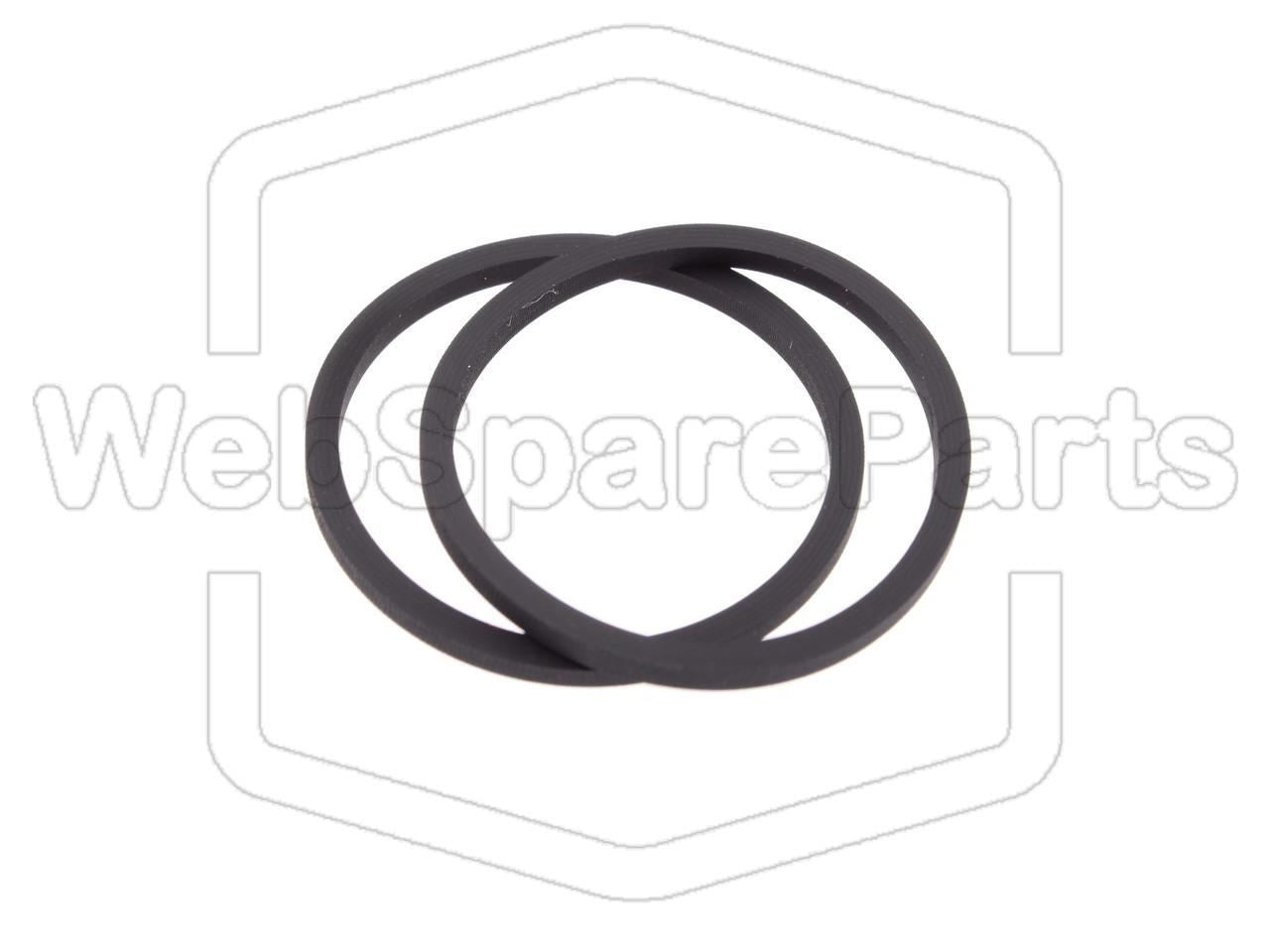 Kit cinghie ricambio per lettore CD vintage Gemini CD-240