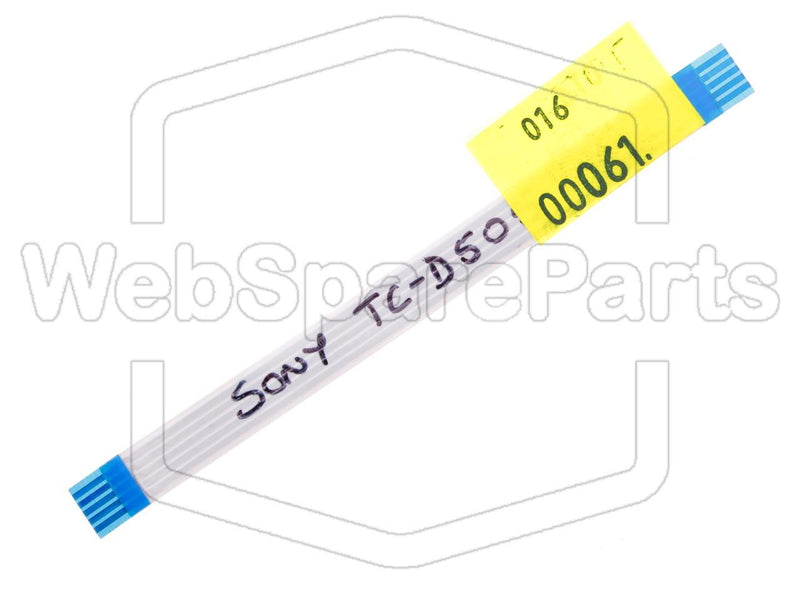 5 Pins Flat Cable L=100mm W=7.50mm