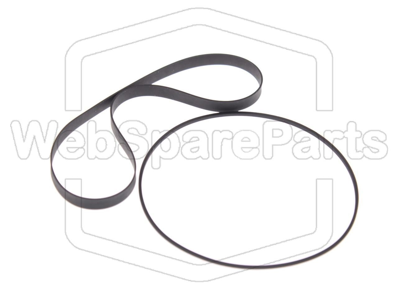 Kit cinghie per piastra a cassette stereo Kenwood KX-55C