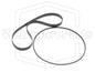 Kit cinghie ricambio per restaurazione piastra cassette vintage Kenwood KX-55C