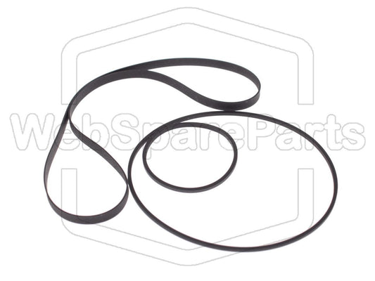 Kit cinghie ricambio per piastra cassette vintage Bang & Olufsen Beocenter 2200