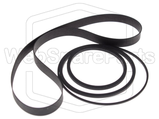 Kit cinghie ricambio per videoregistratore a cassetta Thorn Fergunson 8941