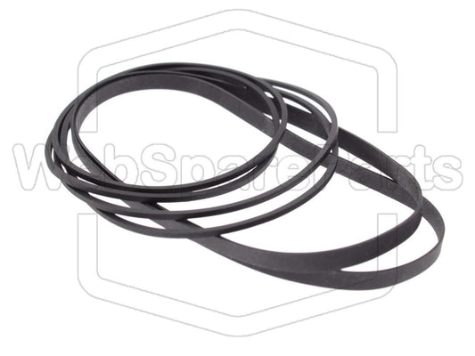 Kit cinghie ricambio per doppia piastra cassette Denon UDR-65 (D-65)