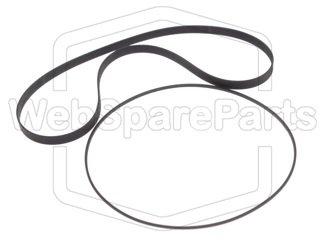 Kit cinghie per lettore cassette JVC KD-A3
