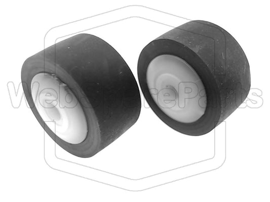 Rulli di pressione (pinch rollers) per piastra cassette Pioneer CT-1060W