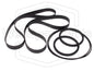 Kit cinghie ricambio per videoregistratore a cassetta Sharp VC-5W20E Twin VHS