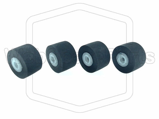 Rulli di pressione (pinch rollers) per piastra cassette Aiwa XK-W828