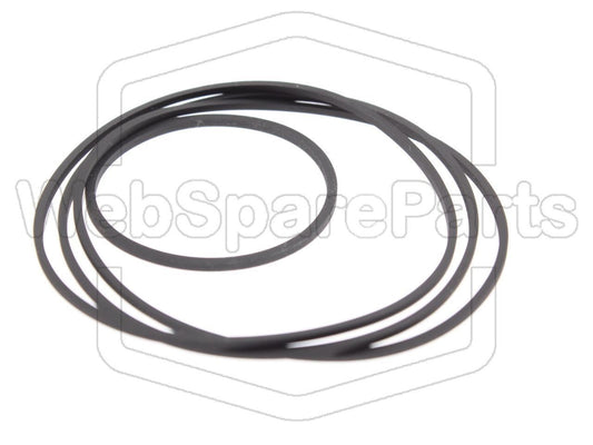 Kit cinghie ricambio per lettore CD vintage Magnavox CDC 552