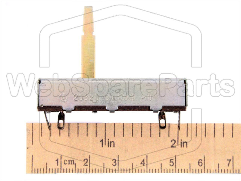 Sliding potentiometer 25320 B100K