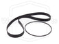 Kit cinghie ricambio per restaurazione piastra cassette vintage Technics RS-BX828