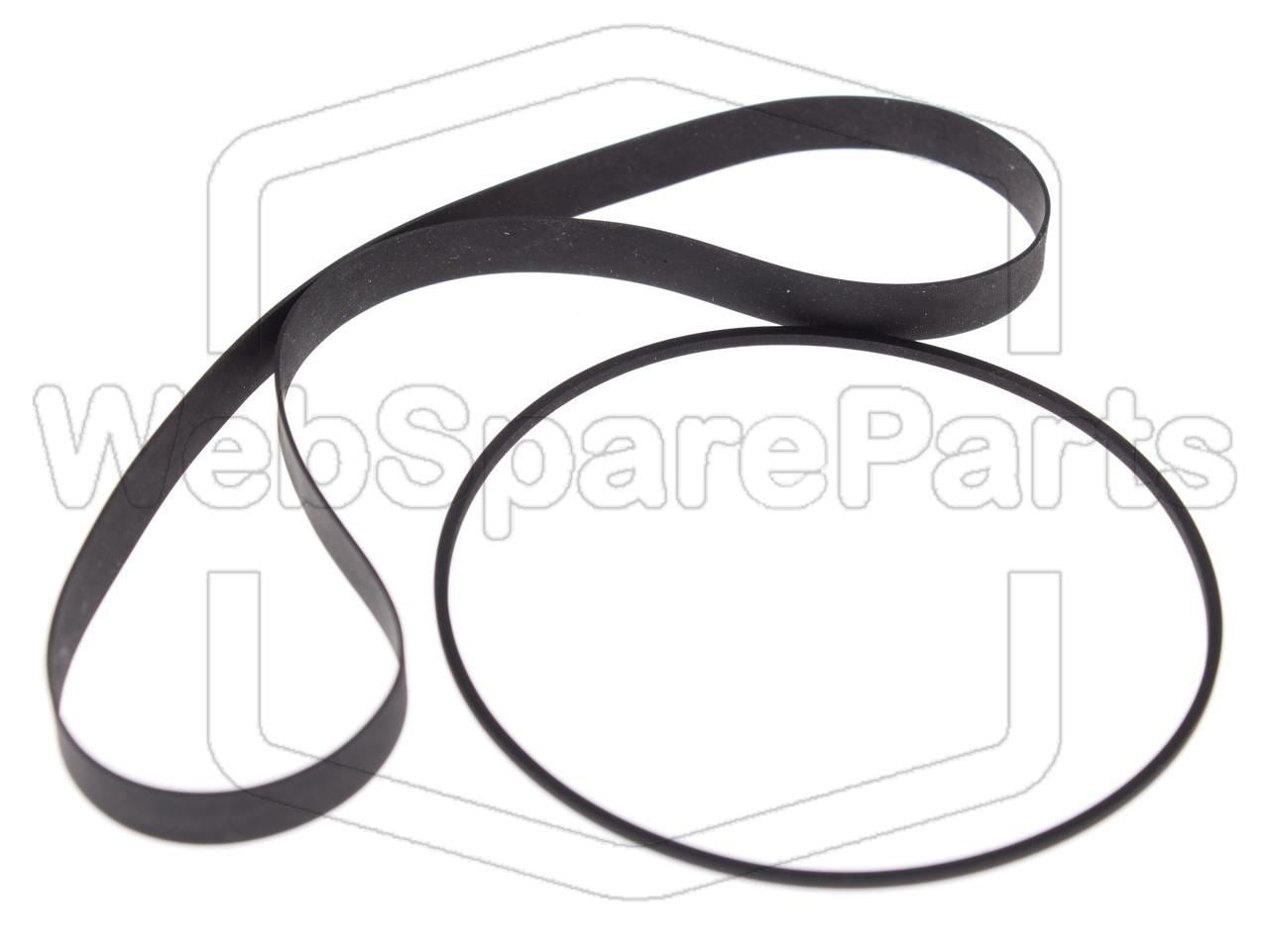 Kit cinghie per piastra a cassette stereo Kenwood KX-7X