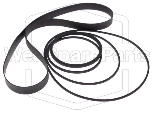 Kit cinghie ricambio per videoregistratore a cassetta Sansui SV-R5030