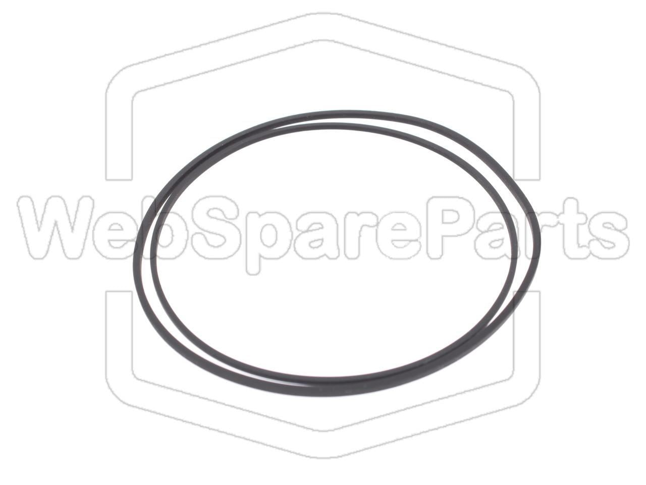 Kit cinghie ricambio per restaurazione piastra cassette vintage Sanyo C-15