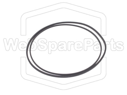 Kit cinghie ricambio per restaurazione piastra cassette vintage Sanyo C-15