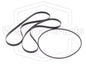 Kit cinghie ricambio per restaurazione piastra cassette vintage Pioneer CT-W530RS