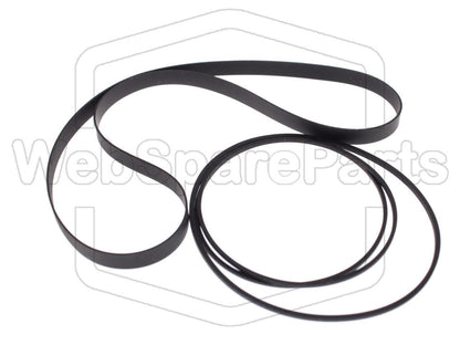 Kit cinghie ricambio per piastra cassette Bang & Olufsen Beocord 1700 Deck (1981-1983)