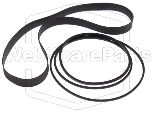 Kit cinghie ricambio per videoregistratore a cassetta Sharp VC-8481