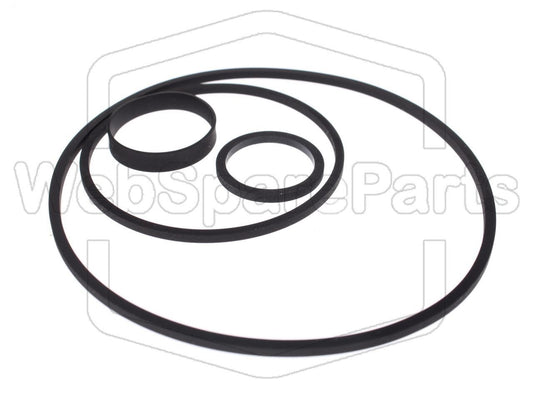 Kit cinghie ricambio per videoregistratore a cassetta Palladium 771/333