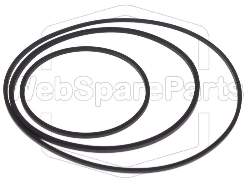 Belt Kit For Video Cassette Recorder Nesco HV-701 P - WebSpareParts