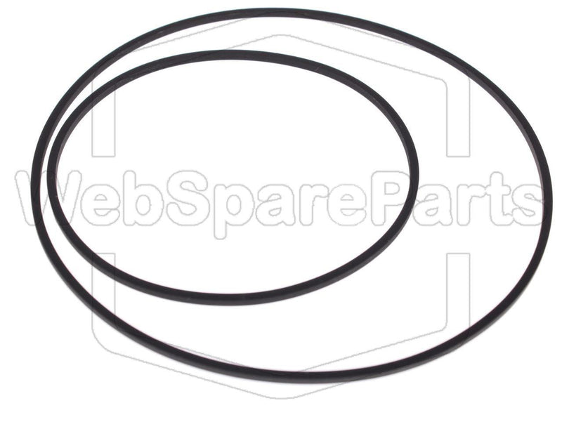 Belt Kit For Video Cassette Recorder JVC HR-J407 MS - WebSpareParts