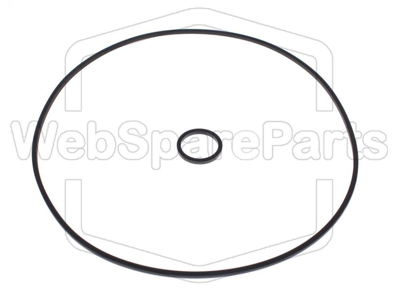 Belt Kit For Video Cassette Recorder Blaupunkt RTV-318F - WebSpareParts