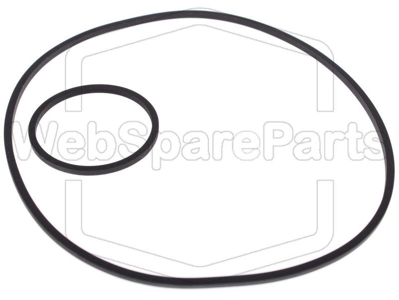 Belt Kit For Video Cassette Recorder Nordmende V-1404 SV - WebSpareParts