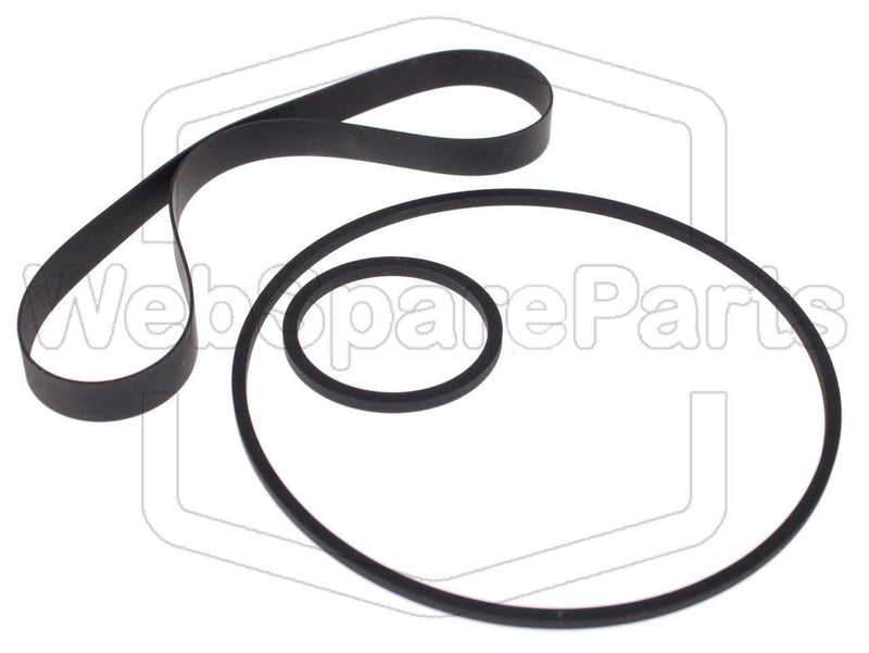 Belt Kit For Video Cassette Recorder Universum VP-4684 - WebSpareParts