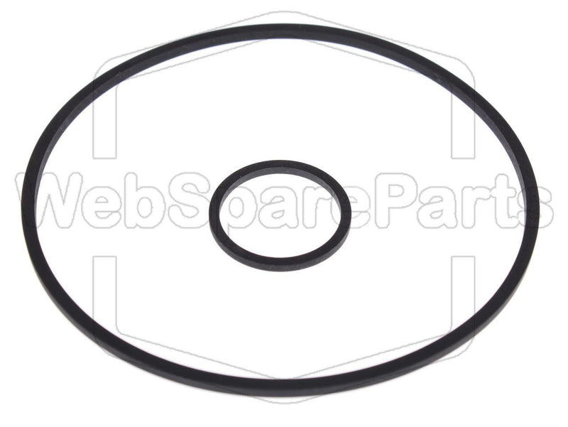 Belt Kit For Video Cassette Recorder JVC BR-7040 E - WebSpareParts