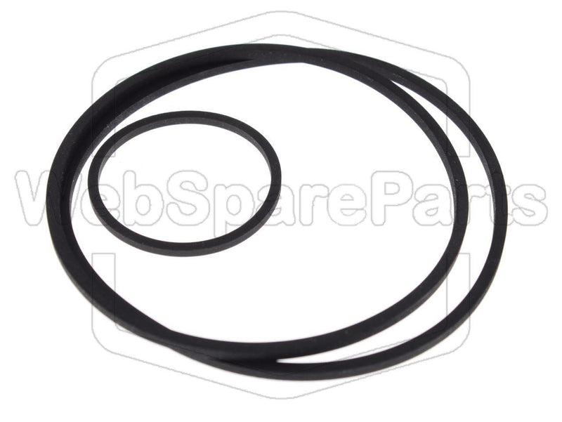 Belt Kit For Video Cassette Recorder Fisher FVH-P05S - WebSpareParts