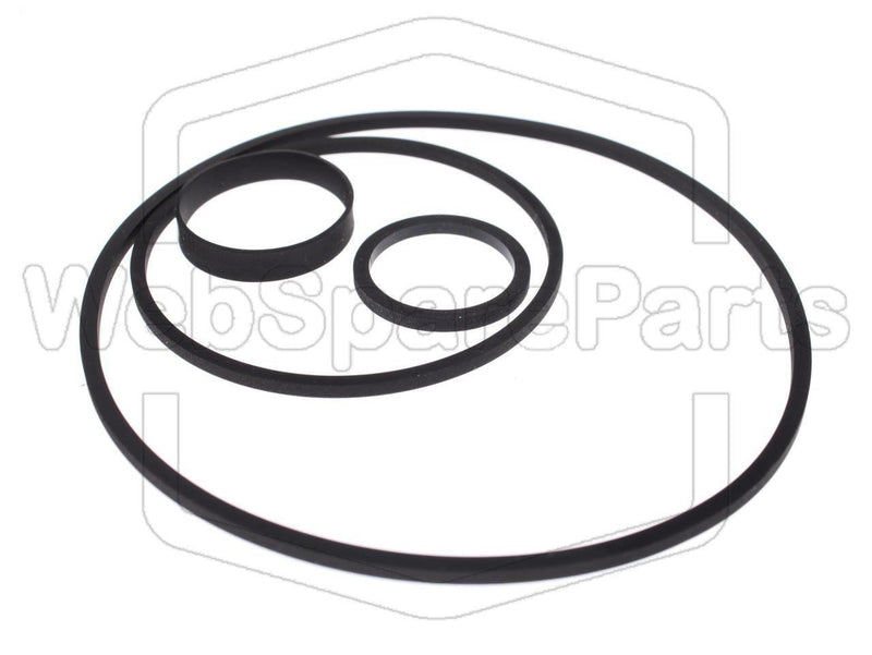 Belt Kit For Video Cassette Recorder Esselte E-2200 - WebSpareParts