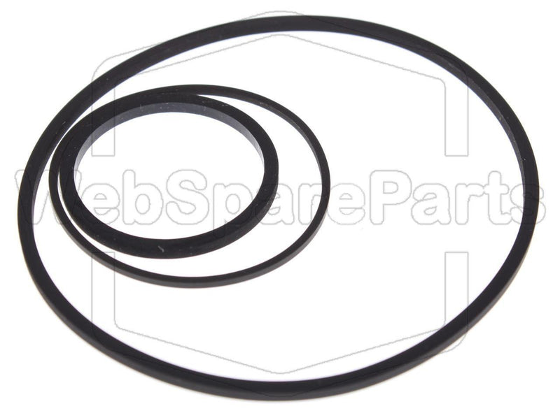 Belt Kit For Video Cassette Recorder Sharp VC-783 G - WebSpareParts