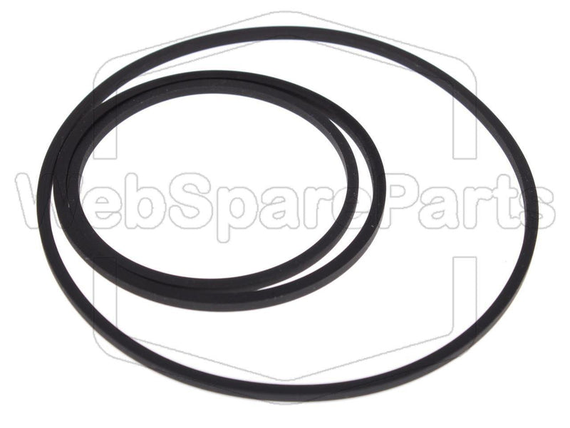 Belt Kit For Video Cassette Recorder Saba VR-6110 E - WebSpareParts