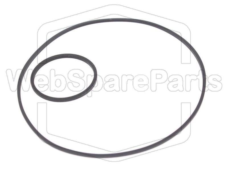 Belt Kit For Cassette Player ITT 5500 HiFi - WebSpareParts