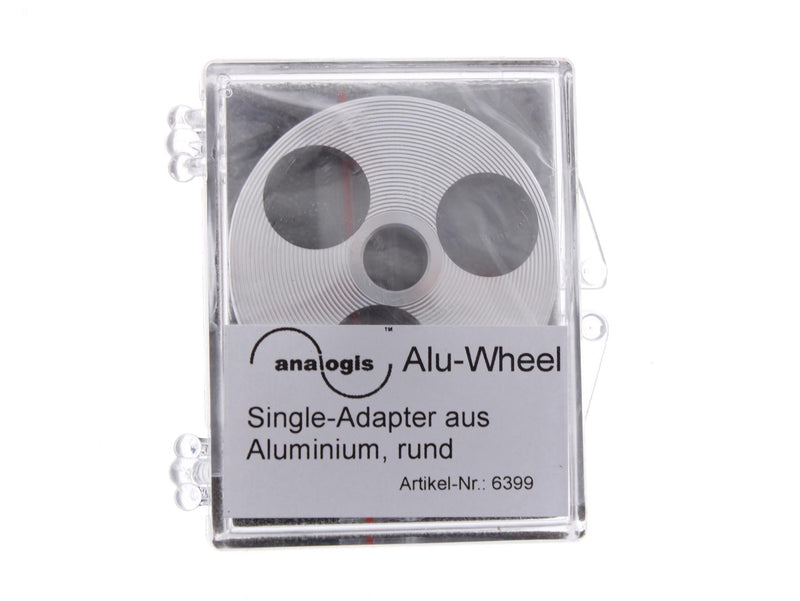 Turntable Vinil Single Adaptor 45 rpm Made of Aluminum By analogis - WebSpareParts