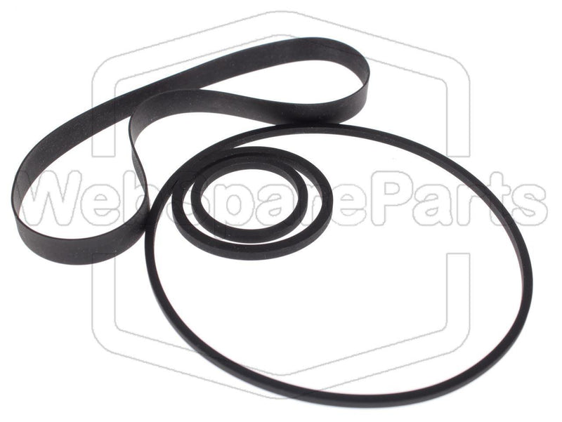 Belt Kit For Video Cassette Recorder Matsui TVR-141 - WebSpareParts