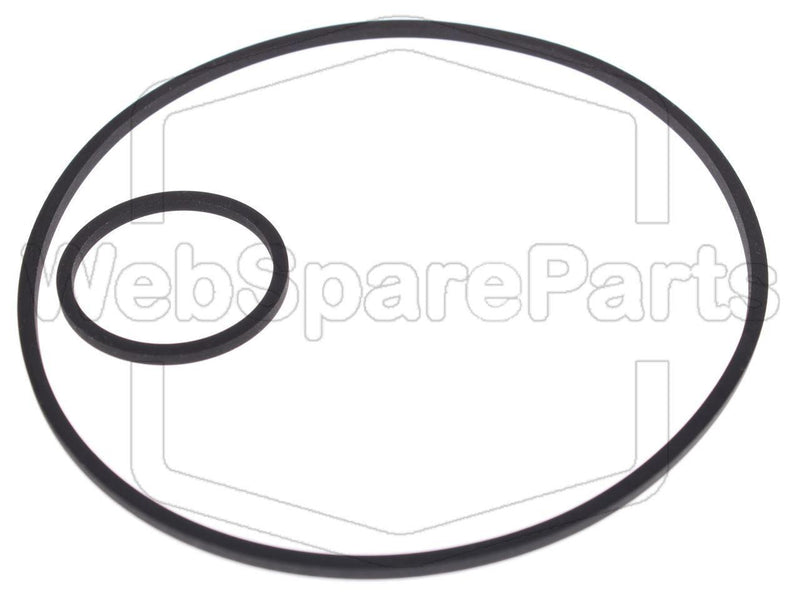 Belt Kit For Video Cassette Recorder Mitsubishi HS-M40 - WebSpareParts