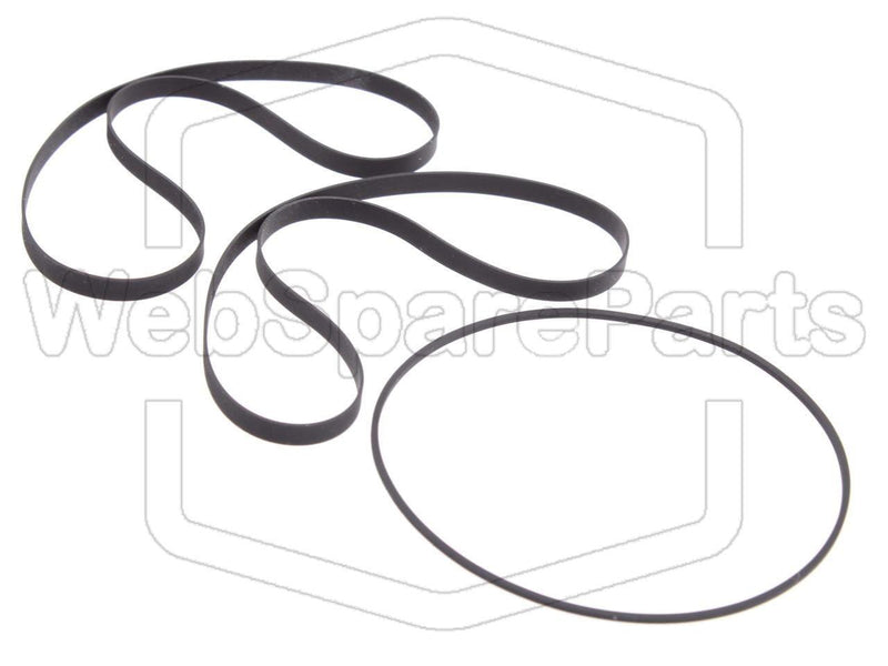 Belt Kit For Cassette Player Sony TC-V710WR - WebSpareParts