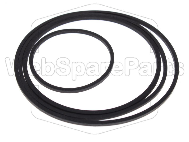 Belt Kit For Video Cassette Recorder Fisher FVH-P530 - WebSpareParts