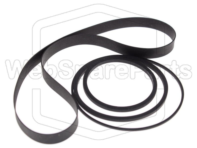 Belt Kit For Video Cassette Recorder Thomson V-357 - WebSpareParts